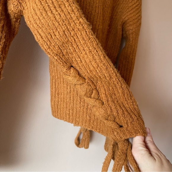 Mustard Yellow Chunky Sweater - Picture 6 of 6